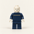Sample archive minifigure with a brass line, front view.