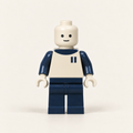 Sample archive minifigure with two printed marks, front view.