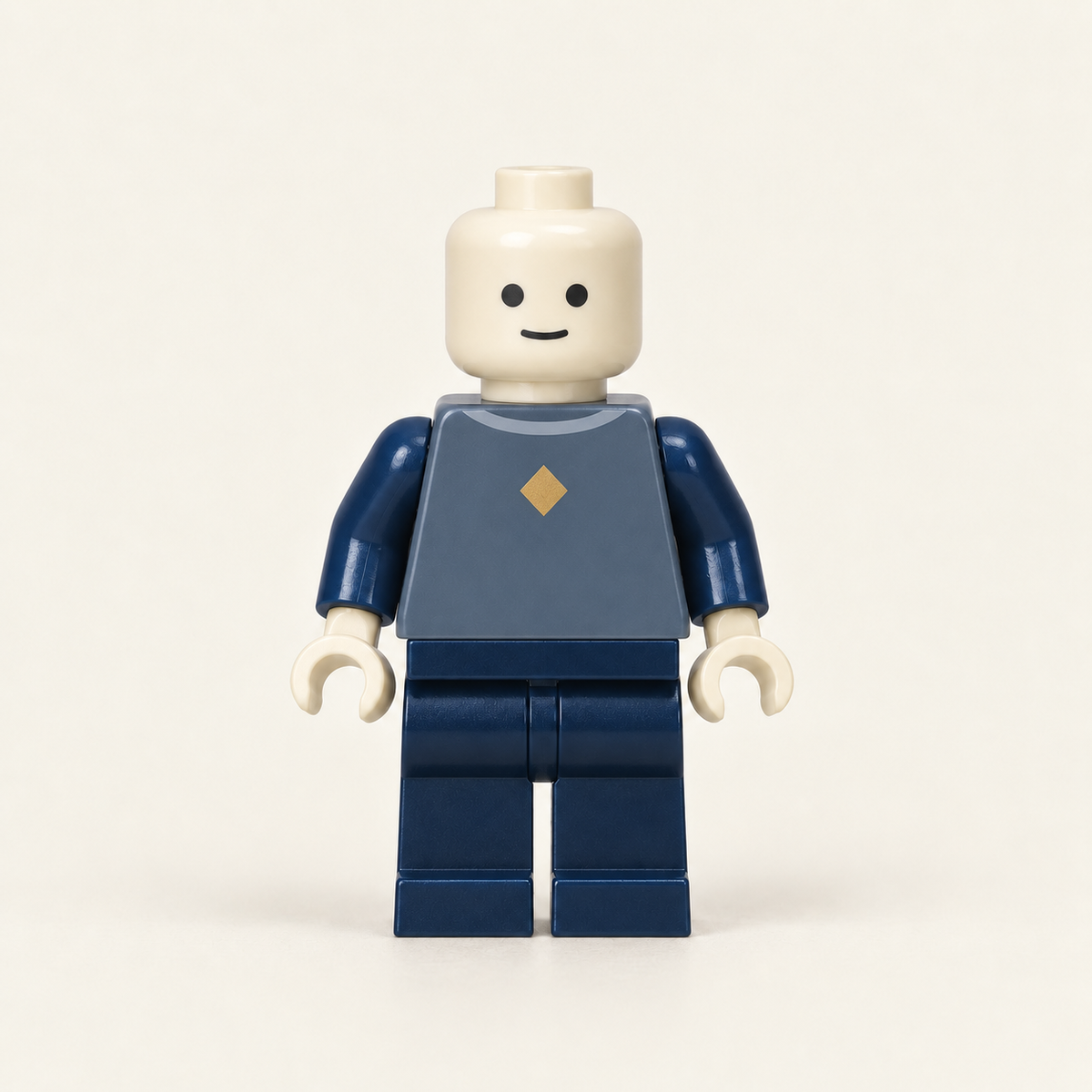Sample relay minifigure, front view
