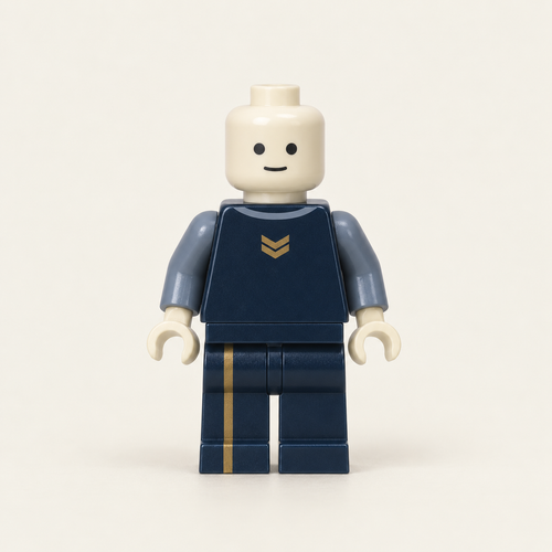 Sample signal minifigure, front view